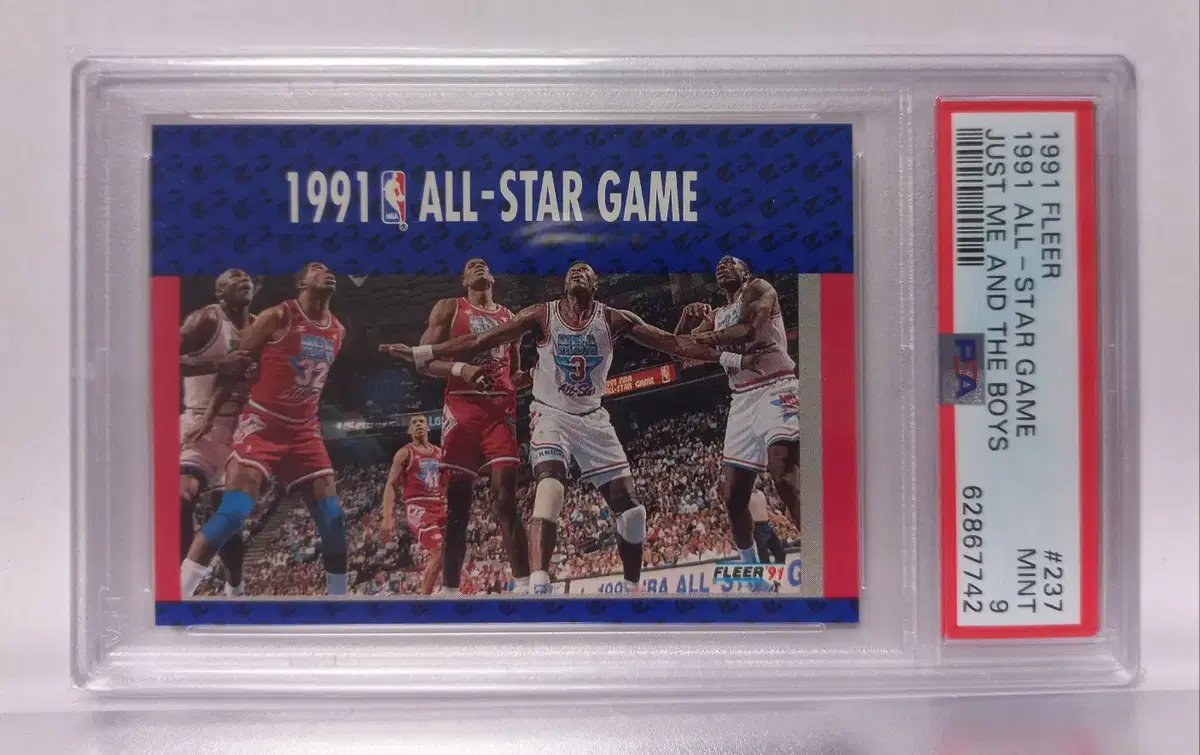 NBA 마이클조던 1991 올스타 PSA9